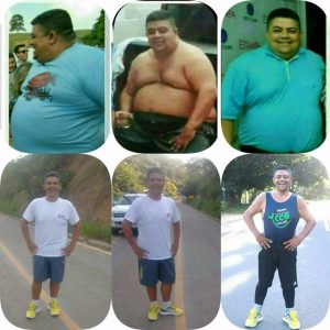 Em um ano e seis meses, Robertão emagreceu 68 quilos, atraves de exercícios físicas e alimentação balanceada