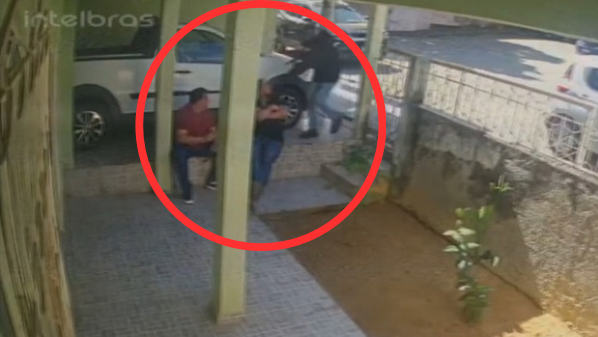 Empresário tem dente arrancado durante assalto violento em São Gabriel da Palha; veja vídeo
