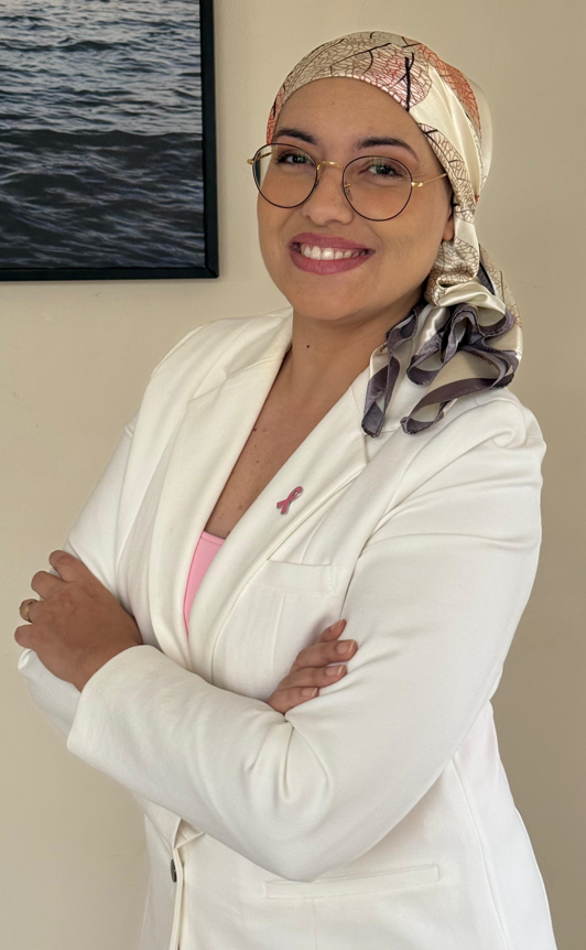 Aniele Reis Valani, paciente sobrevivente de câncer de mama