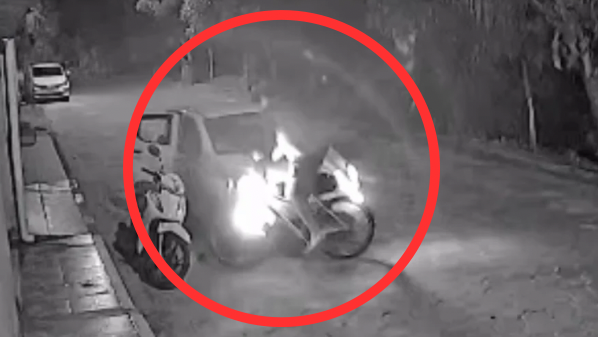 Jovem é atropelado e morto após discussão por esbarrão de carro em bicicleta em Conceição da Barra; vídeo mostra crime