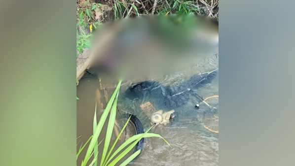 Homem é encontrado morto ao lado de moto dentro de represa em Jaguaré