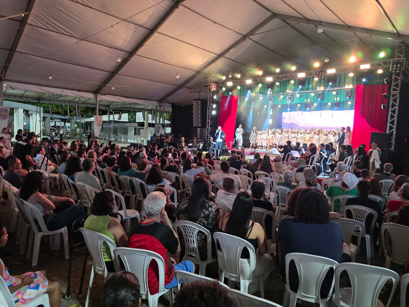 Musical “Nova Venécia – O Rio que Conta Nossa História” terá última apresentação nesta terça-feira (25)